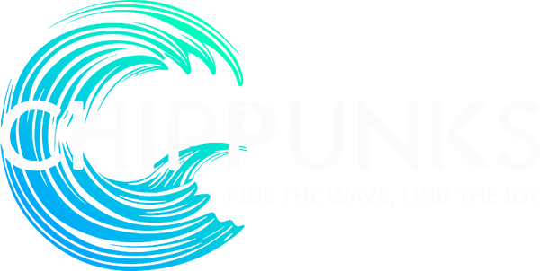 ChipPunks Ride The Wave Find The Joy Logo